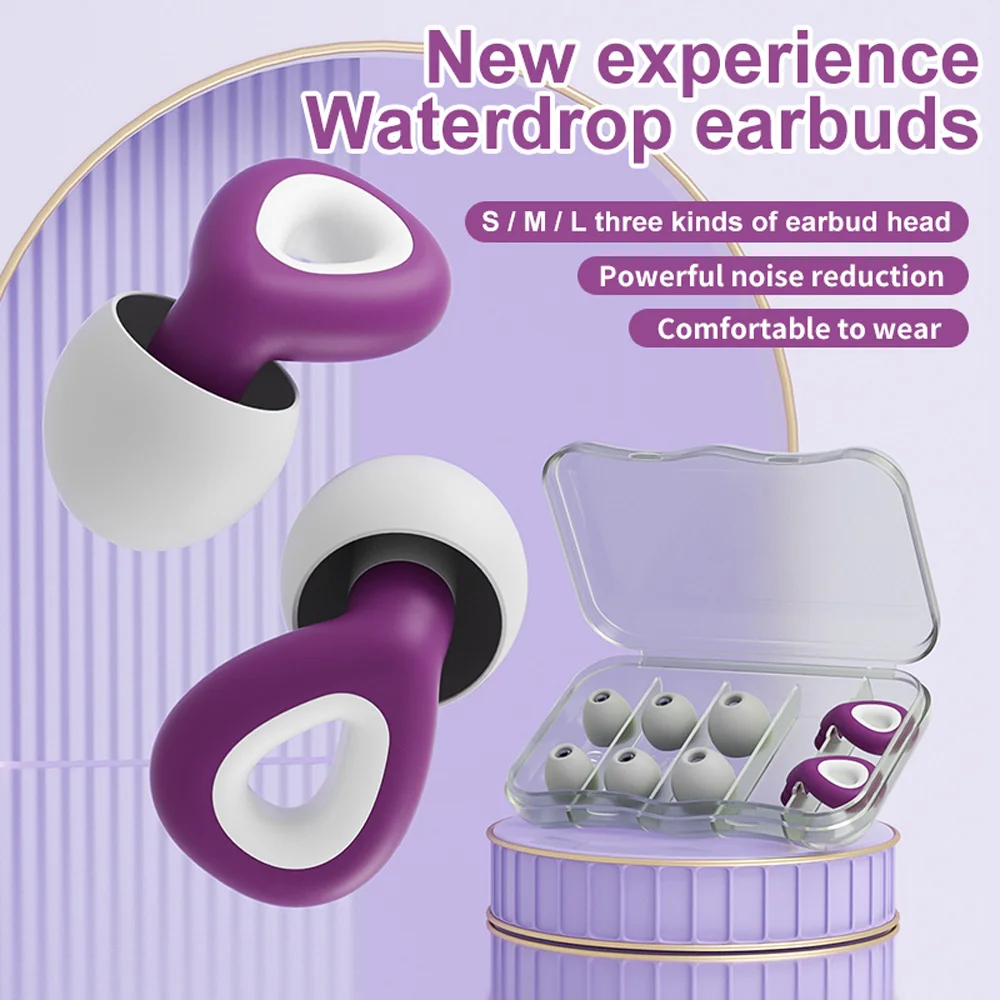 Tappi per le Orecchie Antirumore in Silicone