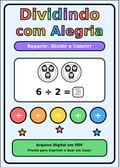 Dividindo com Alegria: Repartir, Dividir e Colorir!