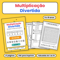 Multiplicação Divertida: Tabuadas do 1 ao 10 para Colorir e Aprender!