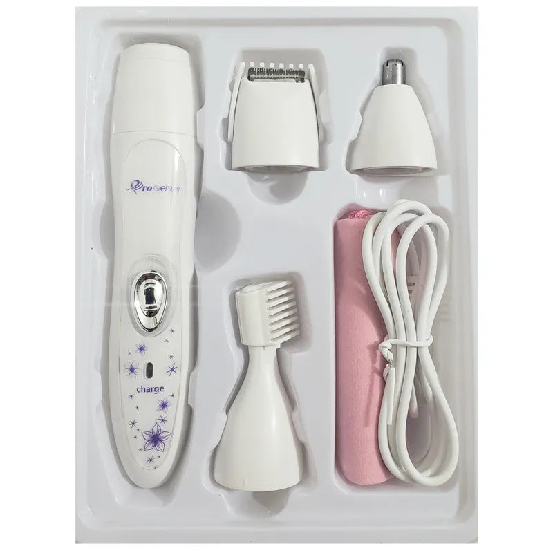 Rasoio elettrico per donna 4 in 1 - kit