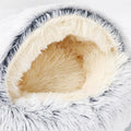 Cuccia fluffy con coperta