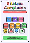 Sílabas Complexas: Ler, Escrever e Colorir!